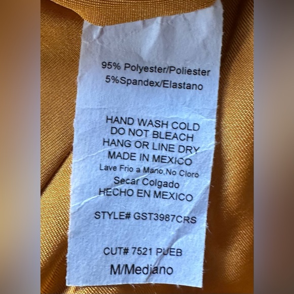 NWT FASHION NOVA Women’s Looking Amazing Skirt Set Mustard Size M - Picture 8 of 11